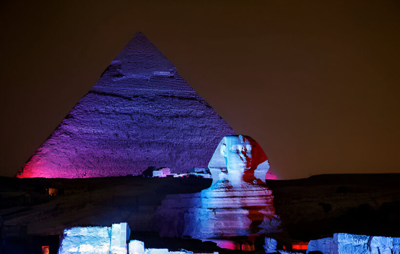 Sound and Light Show at the Pyramids